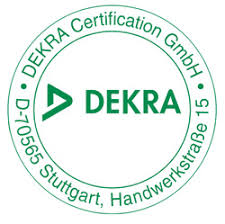 ISO zertifiziert von der DEKRA Certification GmbH